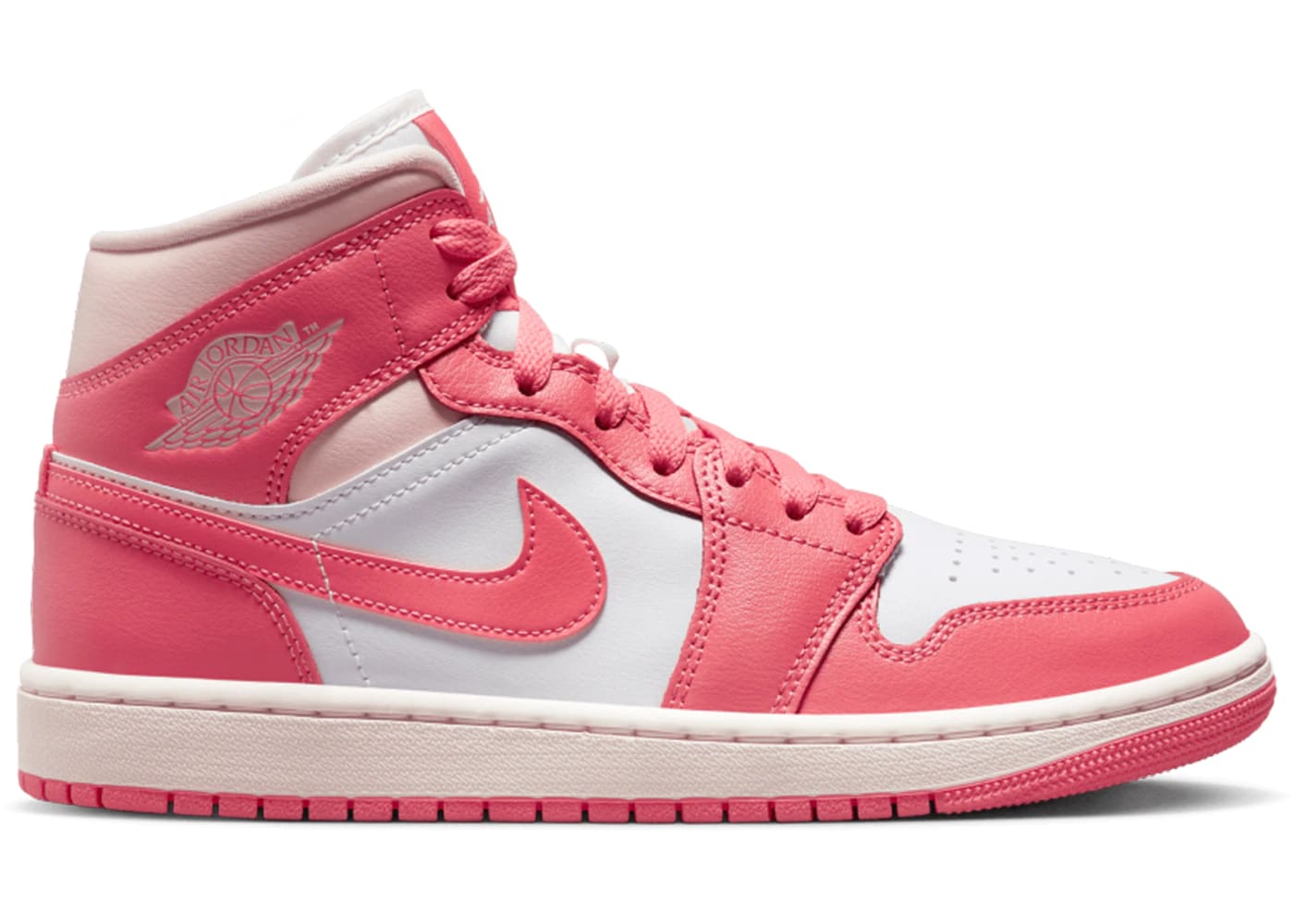 Jordan 1 Mid Strawberries and Cream (Women's)