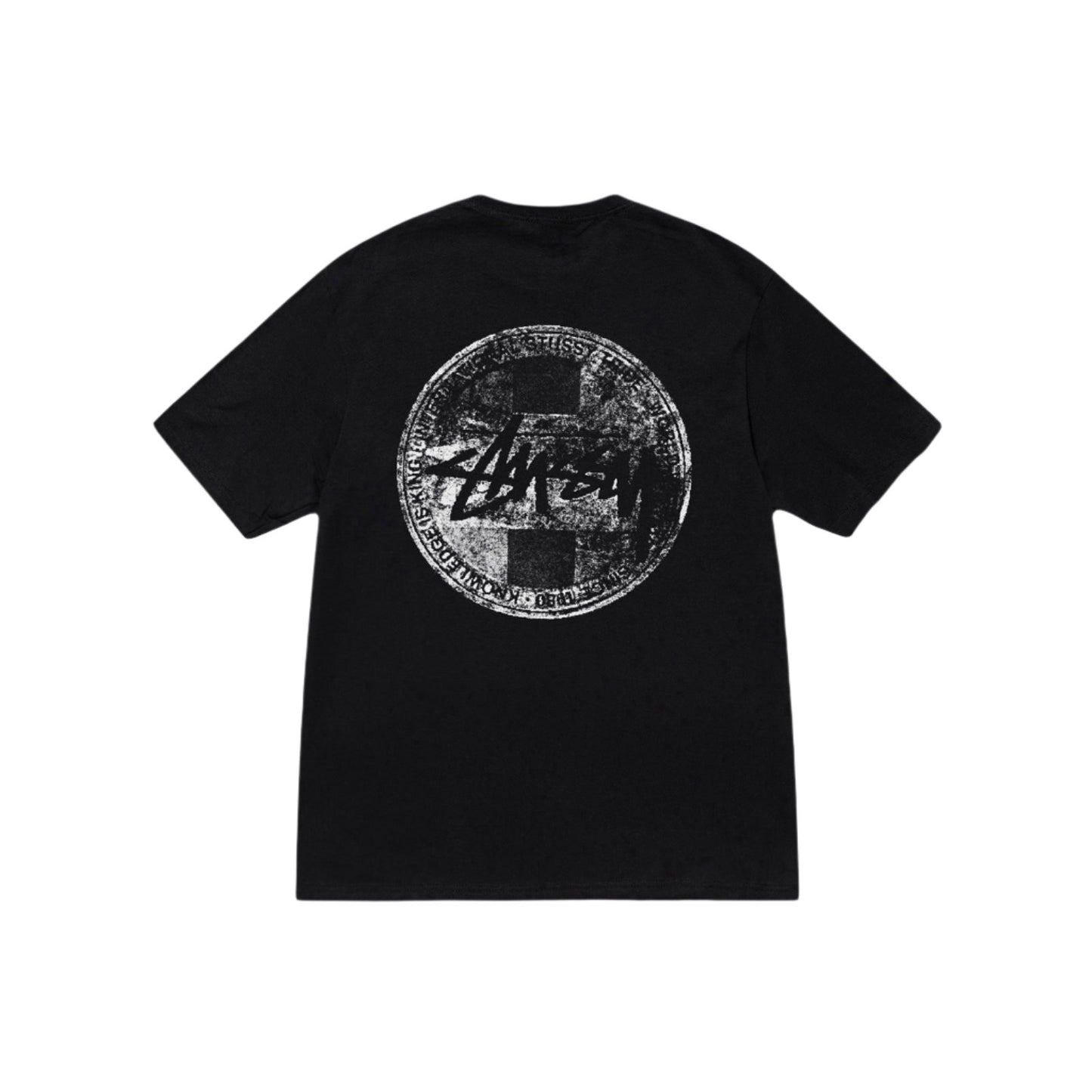 Stussy Dot Stamp Tee Black