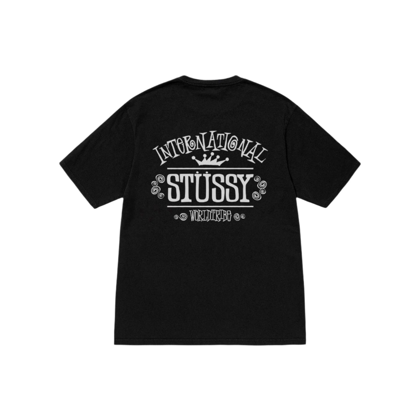 Stussy Worldwide Pigment Dyed Tee Black