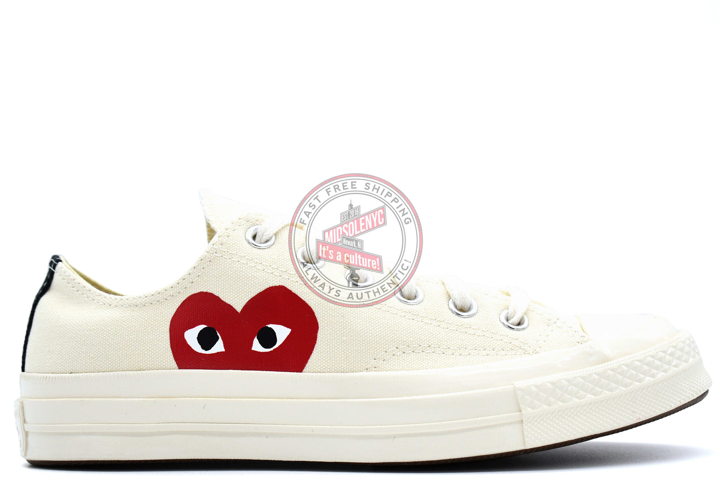 Converse Chuck Taylor All Star 70 Ox Comme des Garcons PLAY White