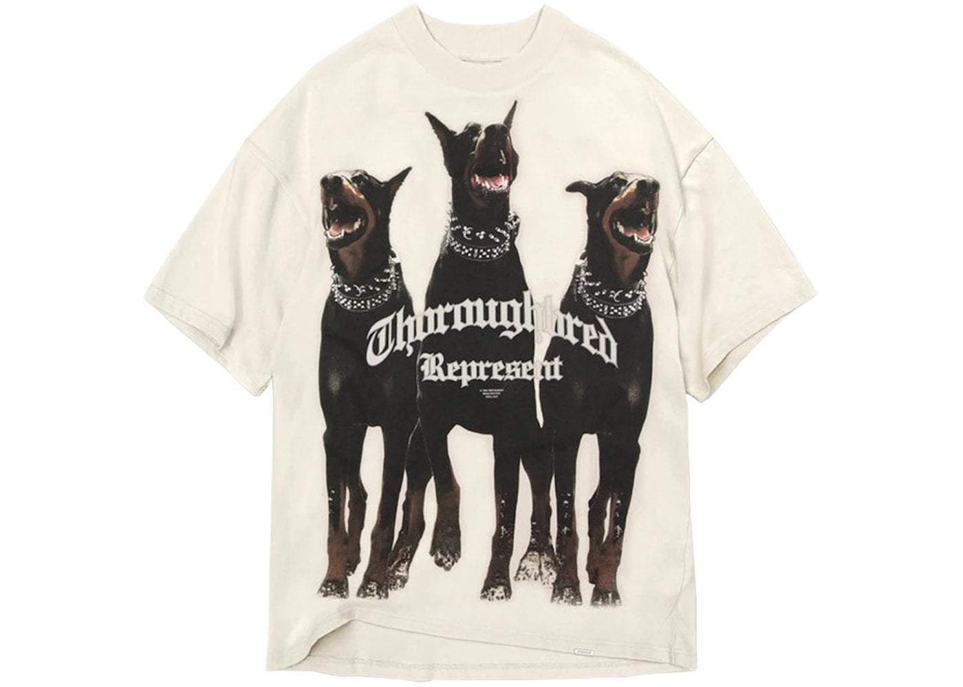 Represent Thoroughbred T-Shirt Vintage White