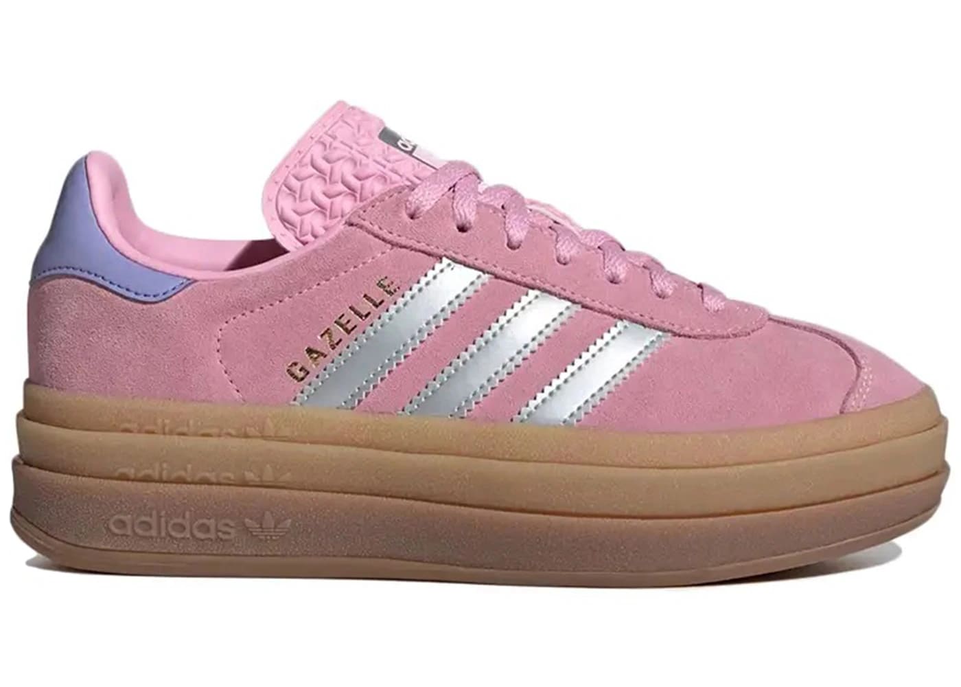 adidas Gazelle Bold True Pink Gum (Kids)