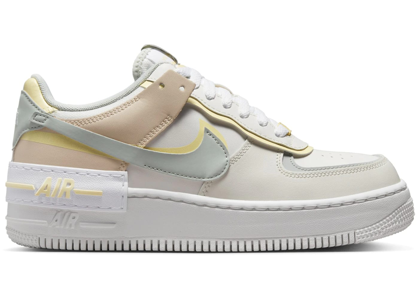 Nike Air Force 1 Low Shadow Sail Light Silver Citron Tint (Women's)