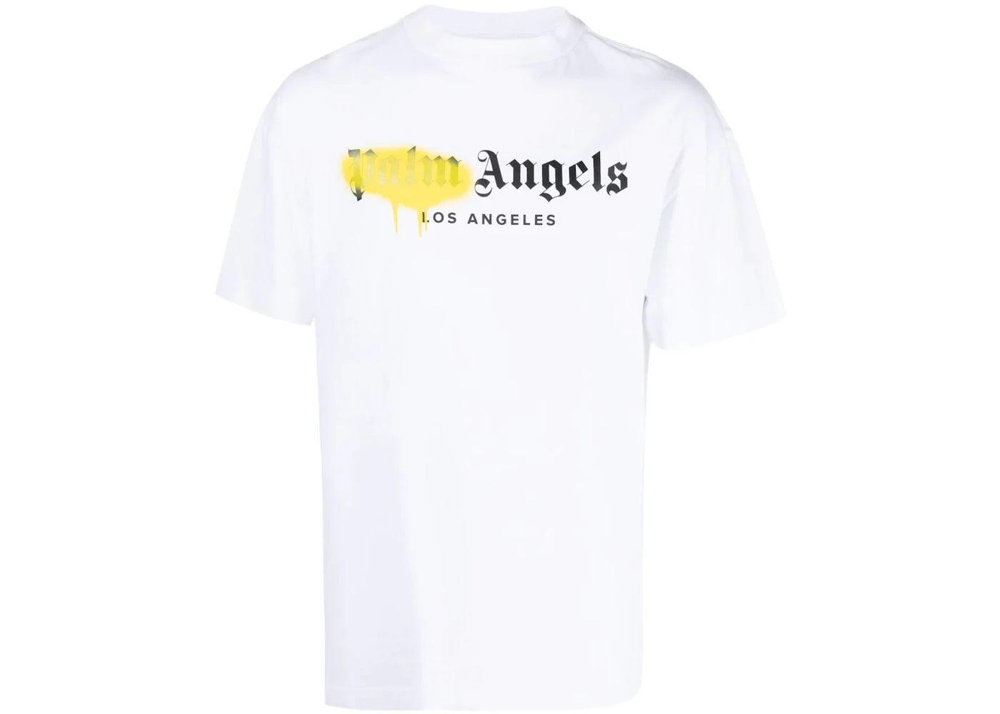 Palm Angels LA Spray Logo T-shirt White