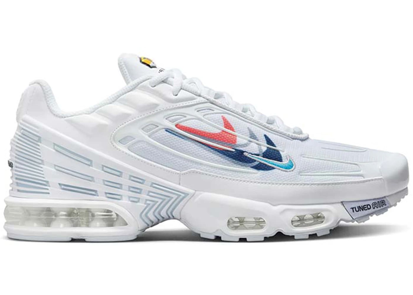 Nike Air Max Plus 3 Multi Swoosh White Midnight Navy