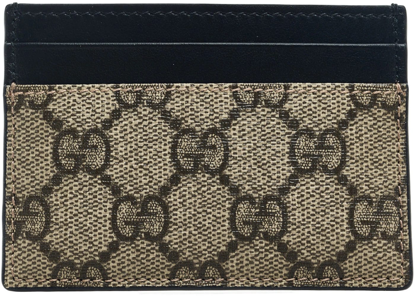 Gucci Card Case Supreme Beige/Black