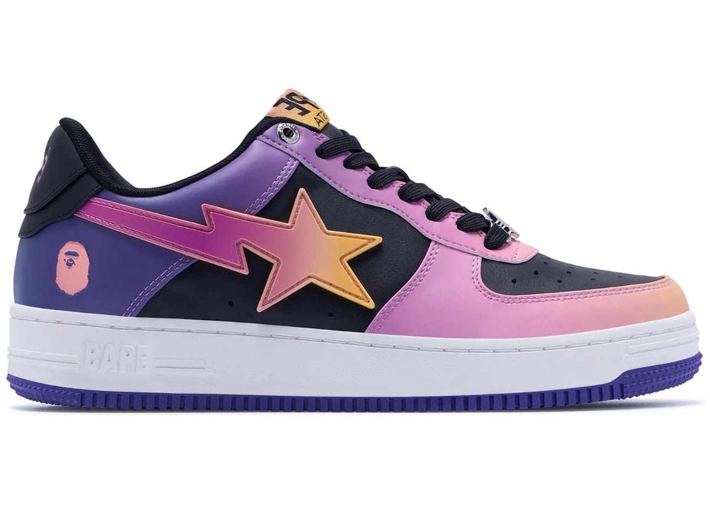 A Bathing Ape Bape Sta Purple Gradation