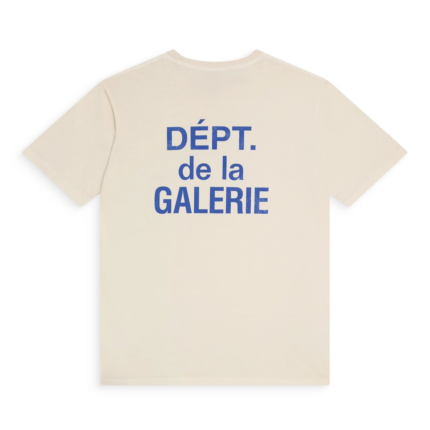 Gallery dept T- shirt cream/blue