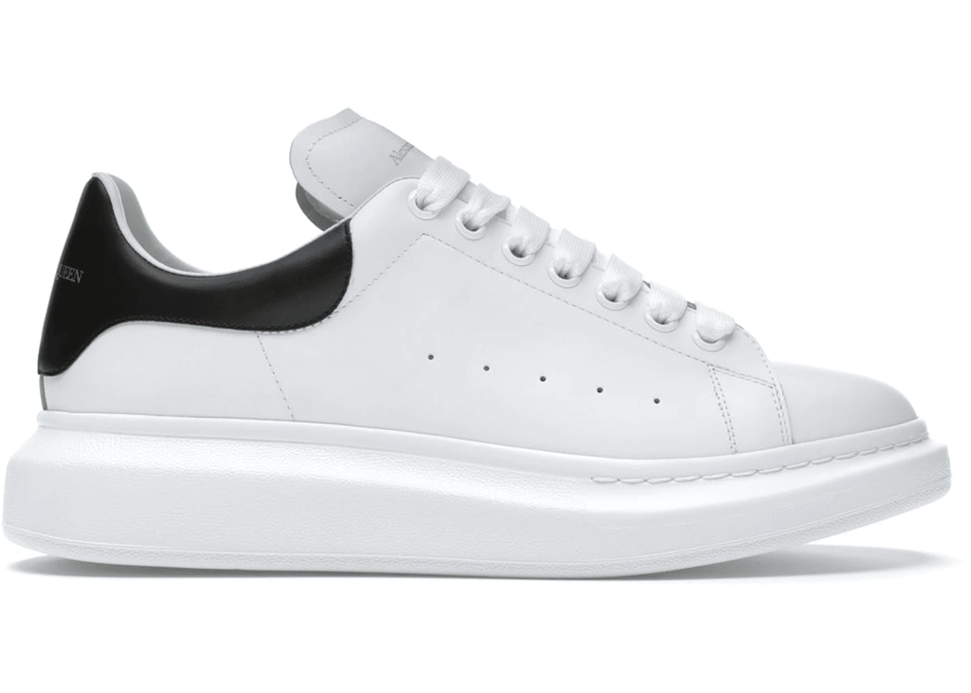 Alexander McQueen Oversized White Black