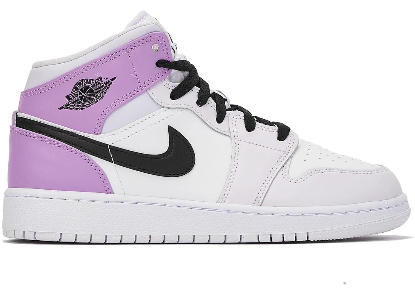 Jordan 1 Mid Barely Grape (GS)