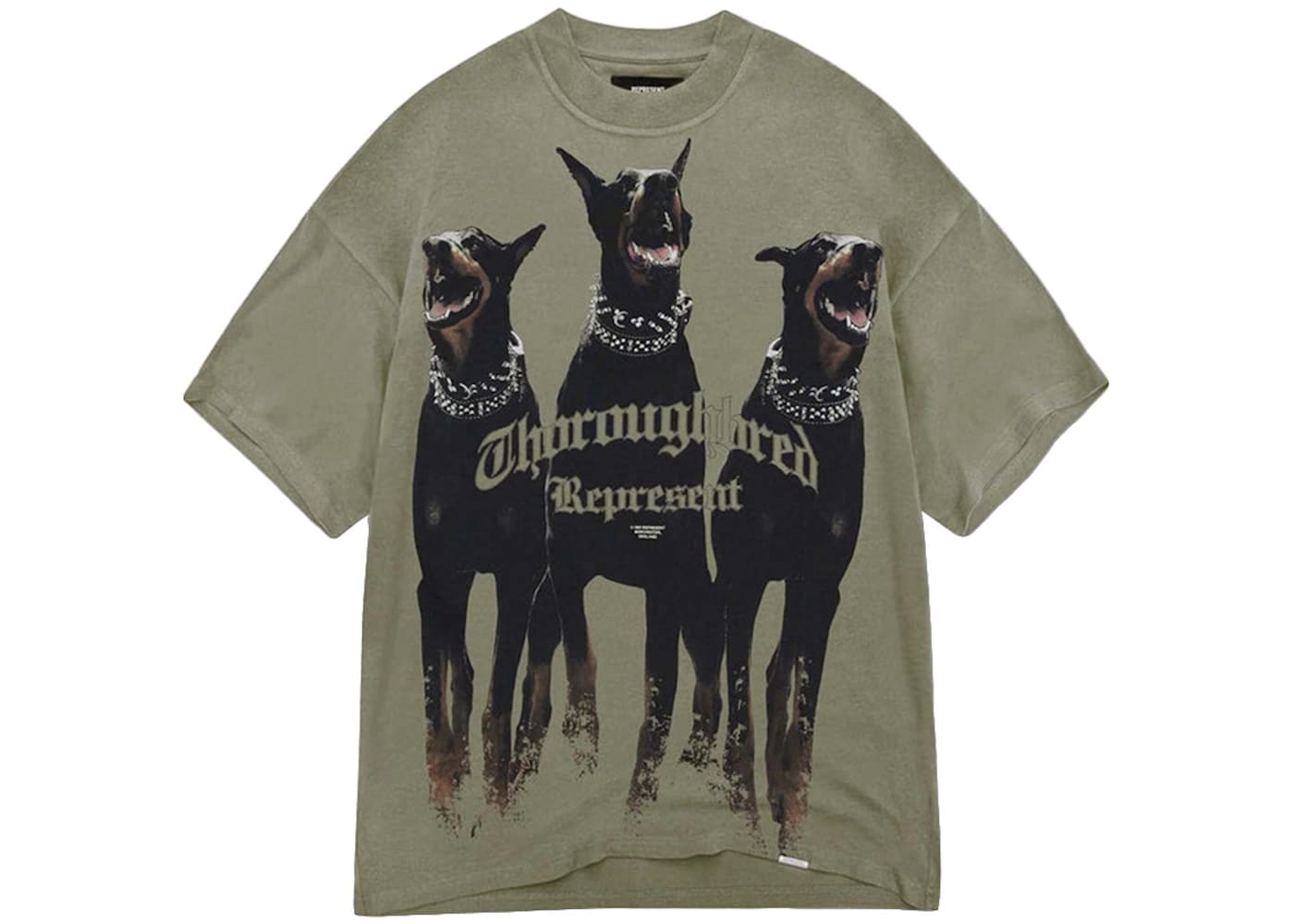 Represent Thoroughbred T-shirt Khaki