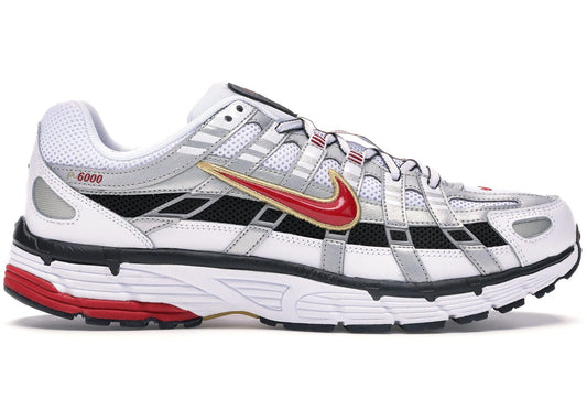 Nike P-6000 White Gold Red (Women's) - outlet