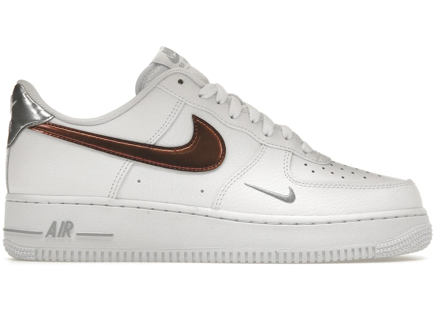 Nike Air Force 1 '07 Low White Picante Red - outlet