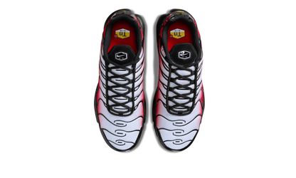 Nike Air Max Plus Pure Platinum University Red Black White
